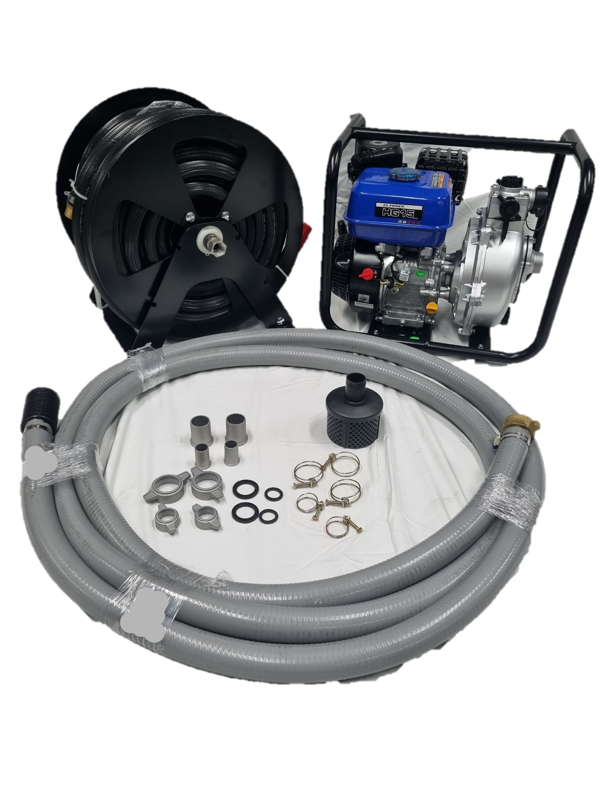 Fire Pump and Hose Reel Kit