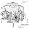 KAWASAKI FR600V-DS00-S 18HP 1" VERTICIAL SHAFT ENGINE