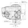 KAWASAKI FR730V-KS00-S 24HP 1" VERTICIAL SHAFT ENGINE