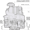 Kawasaki FX691V 22hp 1" Vertical Shaft Engine