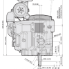 KAWASAKI FX751V-NS00 24.5HP VERTICAL SHAFT ENGINE