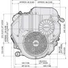 Kawasaki FX801V 25.5hp 1 1/8" Vertical Shaft Engine