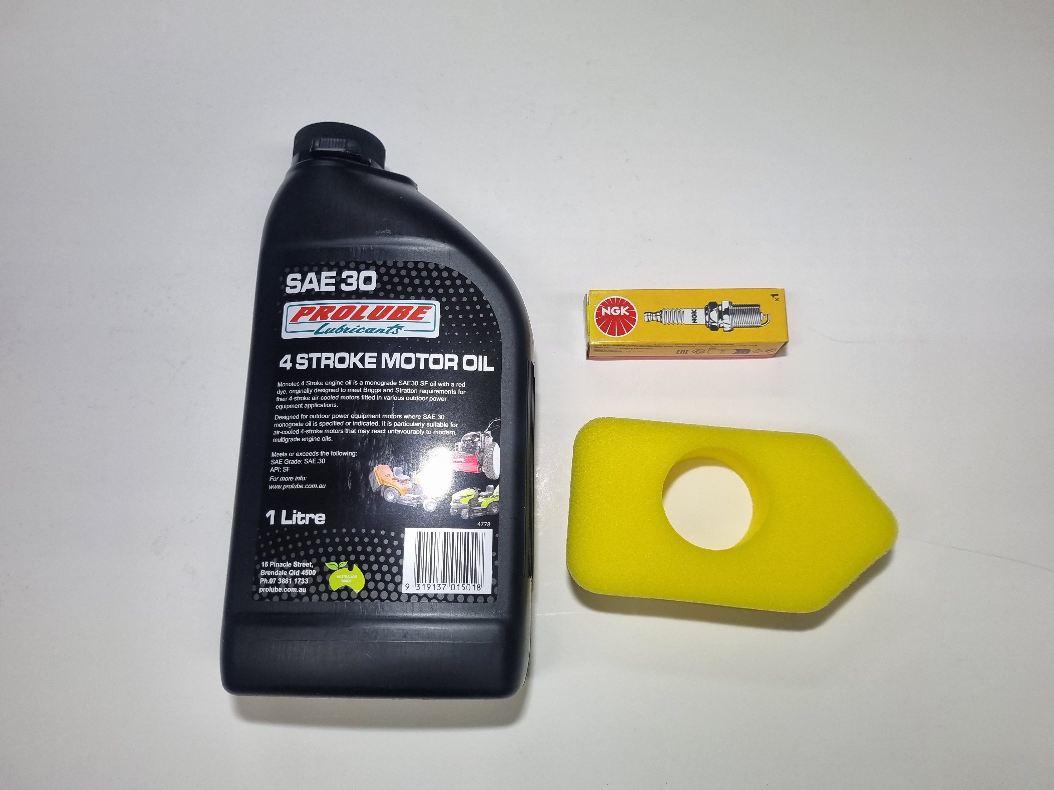 Briggs and Stratton QUATTRO 3.5 TO 4.75HP Q45 & SPRINT Engine Service Kit