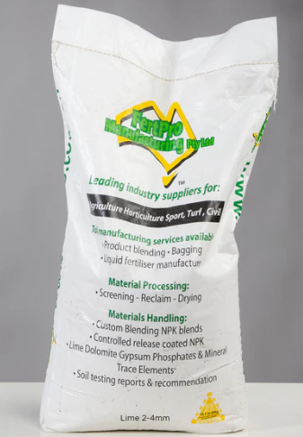 Lawn Pride Lime Granular Coarse Grade 2-4mm 25kg