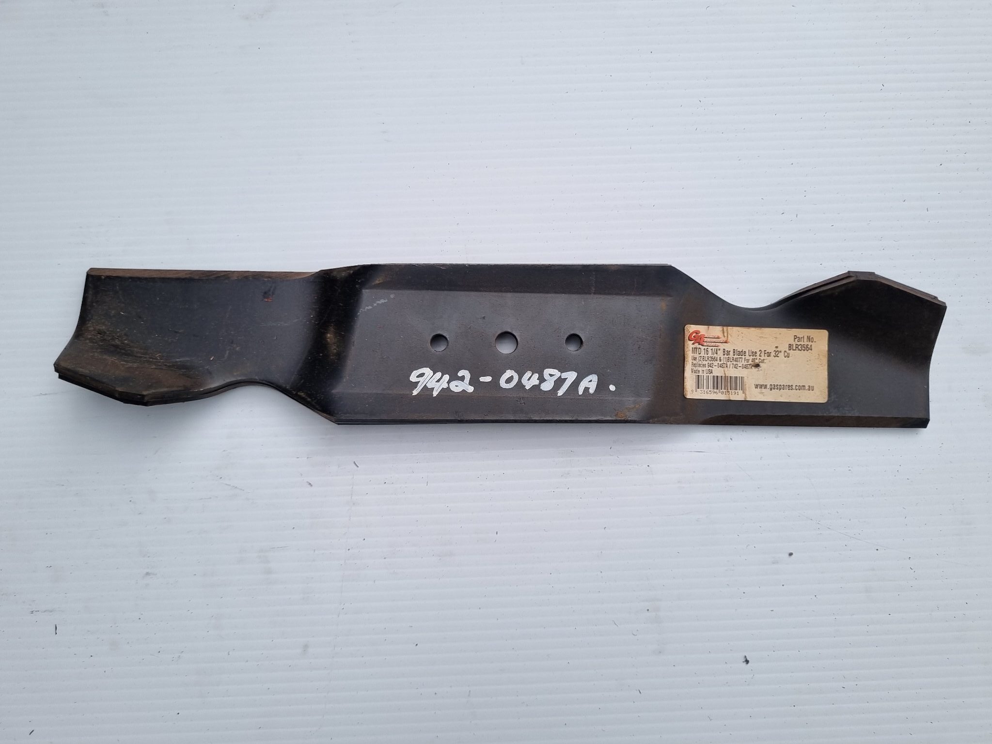MTD BAR BLADE 9420487A