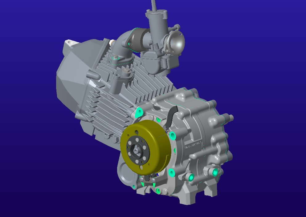 ANIMA190FDS Dry-sump engine