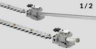RED MAX 22" HEDGE TRIMMER ATTACHMENT 33" BOOM LRT-EX860