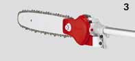 RED MAX POLE SAW 43" BOOM
